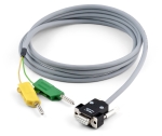 Interface PCAN-CABLE 3 ( CAN-Cable2,0 m ) 9-pole SUB-D f. to two banana plugs