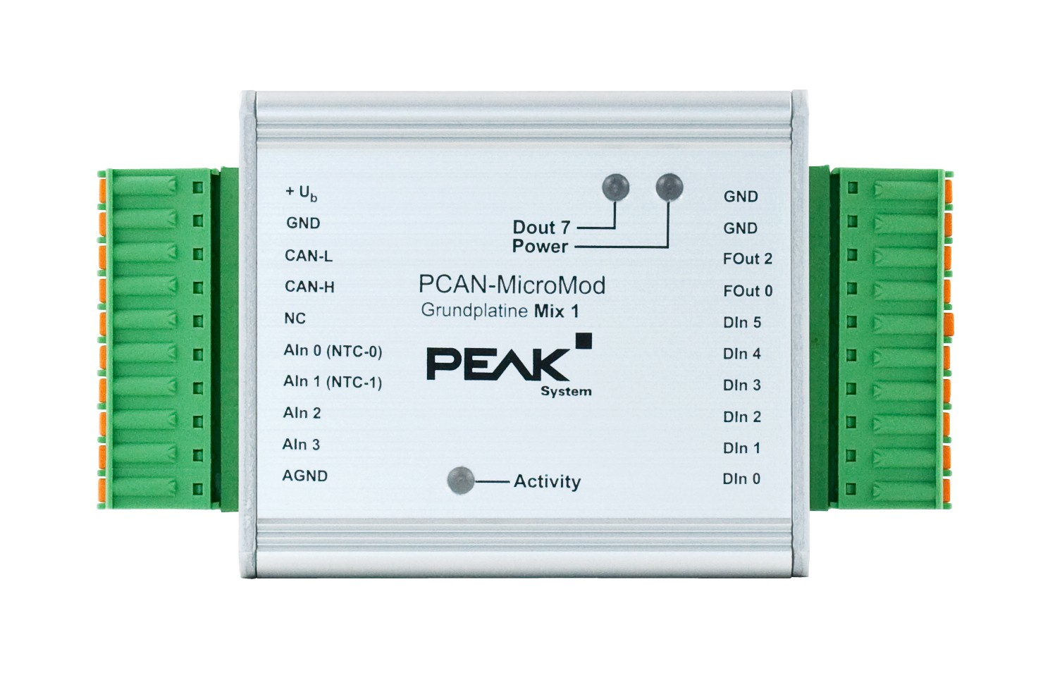 PCAN-MicroMod Modulo base Mix 1